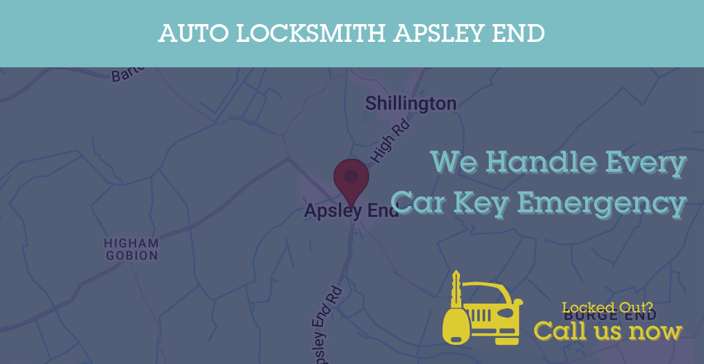 Auto Locksmith Services in Apsley End - SG postcode