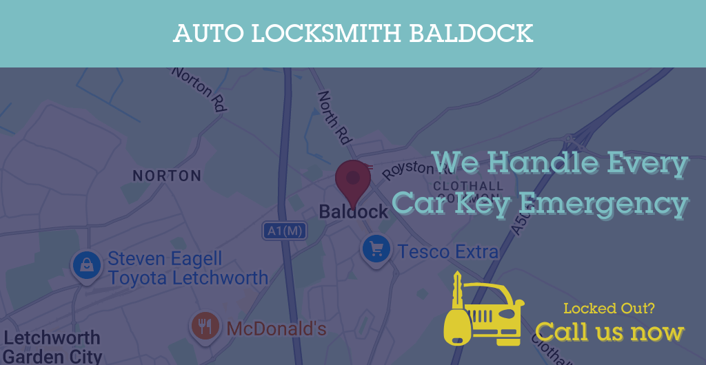 Auto Locksmith Services in Baldock - SG postcode