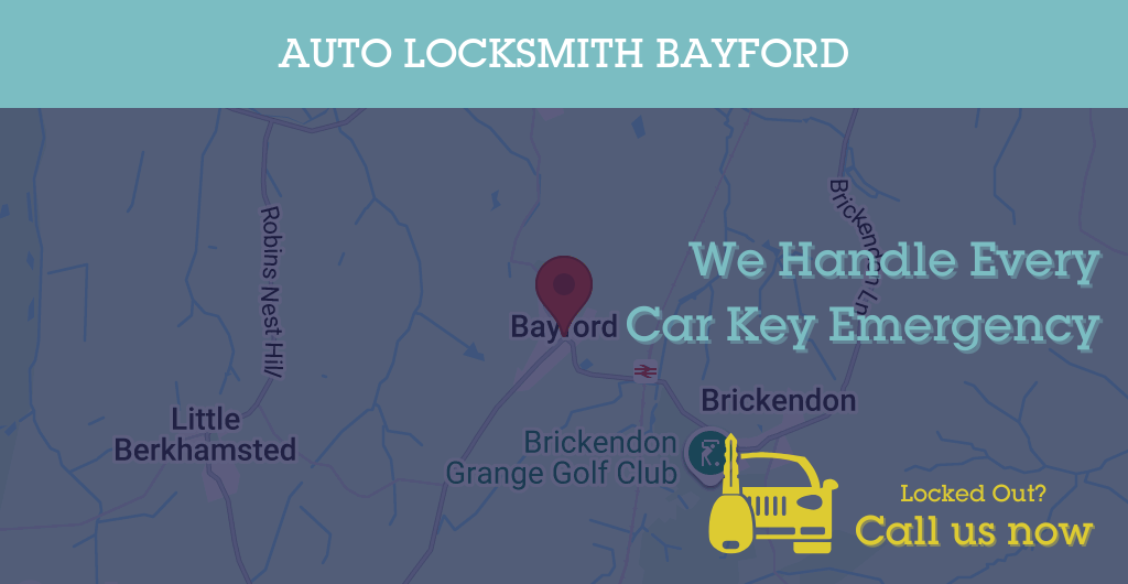 Auto Locksmith Services in Bayford - SG postcode