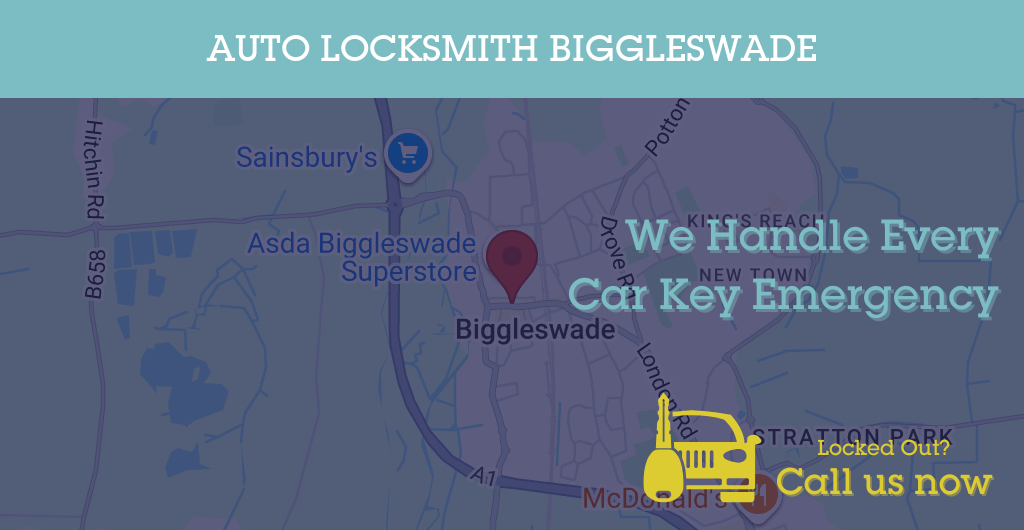 Auto Locksmith Services in Biggleswade - SG postcode