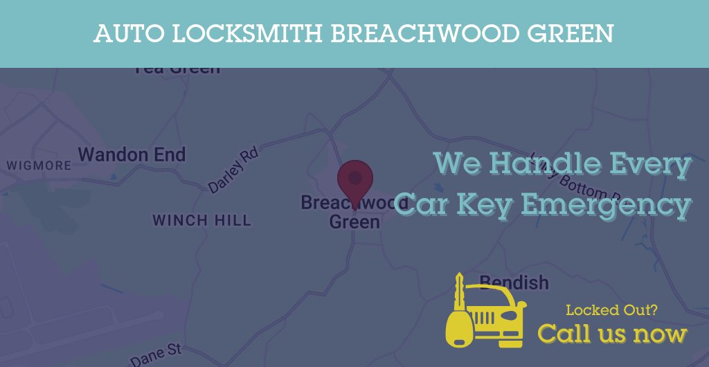 Auto Locksmith Services in Breachwood Green - SG postcode