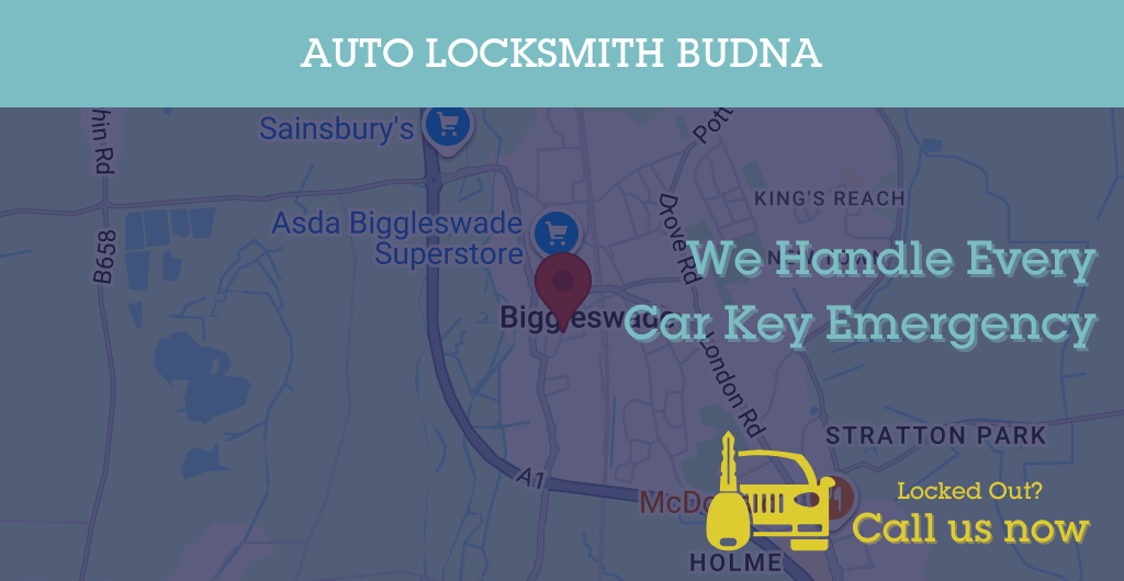 Auto Locksmith Services in Budna - SG postcode