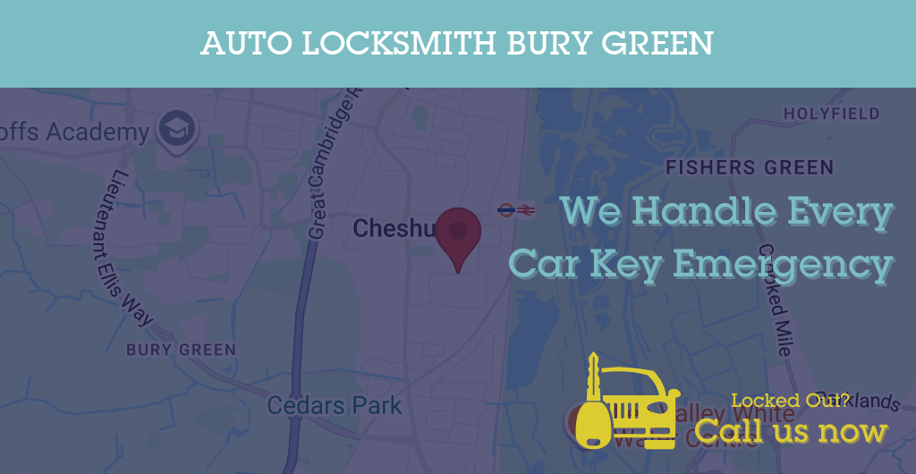 Auto Locksmith Services in Bury Green - SG postcode