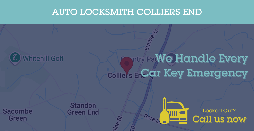 Auto Locksmith Services in Colliers End - SG postcode
