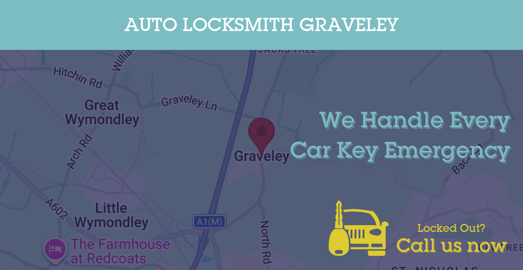 Auto Locksmith Services in Graveley - SG postcode