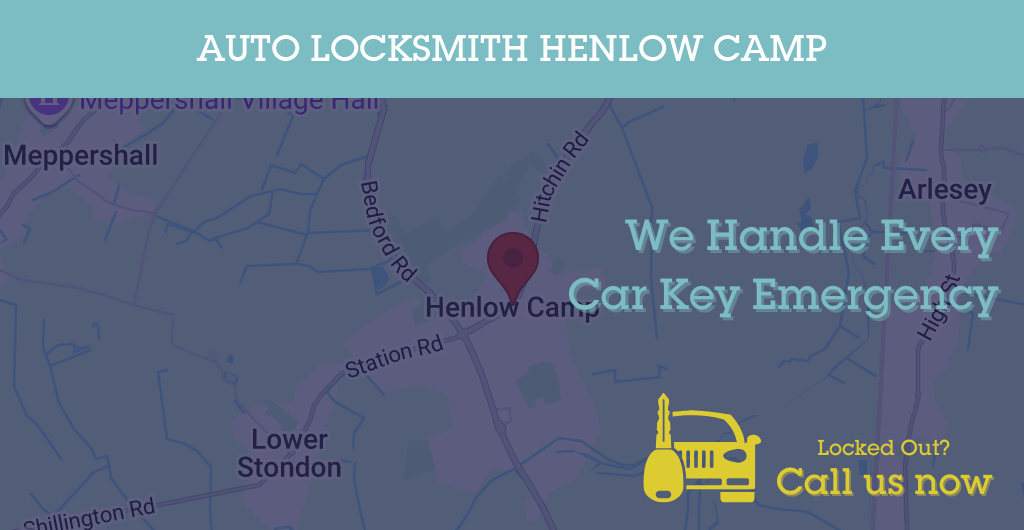 Auto Locksmith Services in Henlow Camp - SG postcode