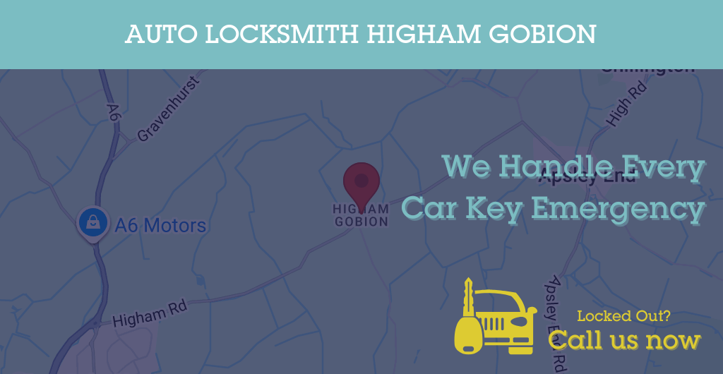 Auto Locksmith Services in Higham Gobion - SG postcode