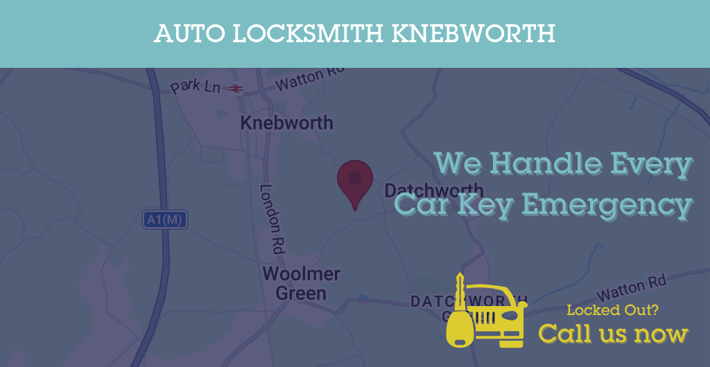 Auto Locksmith Services in Knebworth - SG postcode