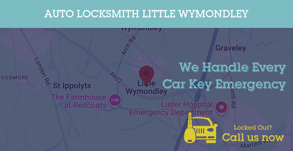 Auto Locksmith Services in Little Wymondley - SG postcode