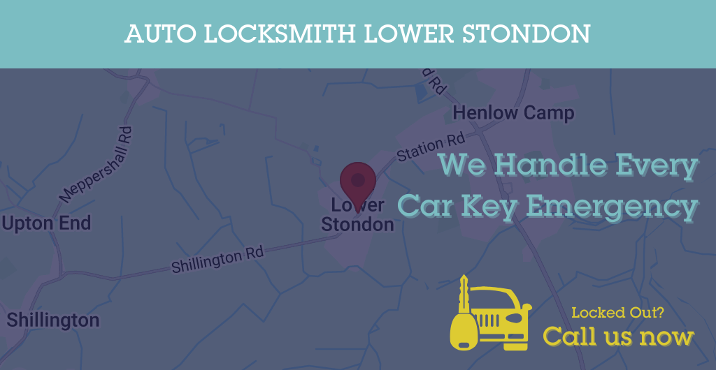 Auto Locksmith Services in Lower Stondon - SG postcode