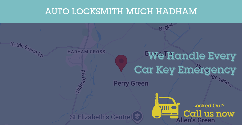 Auto Locksmith Services in Much Hadham - SG postcode