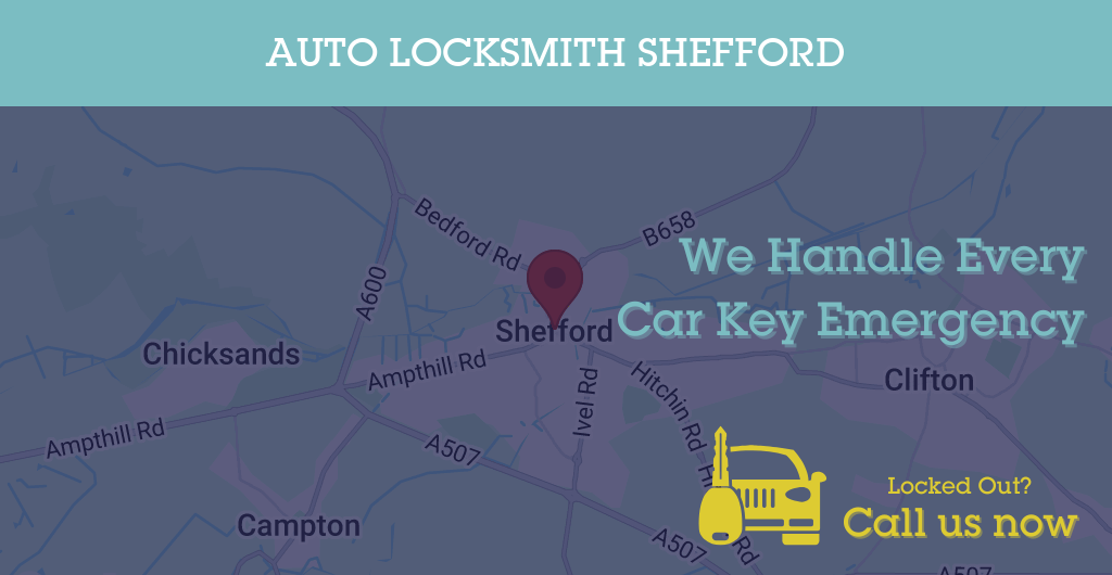 Auto Locksmith Services in Shefford - SG postcode