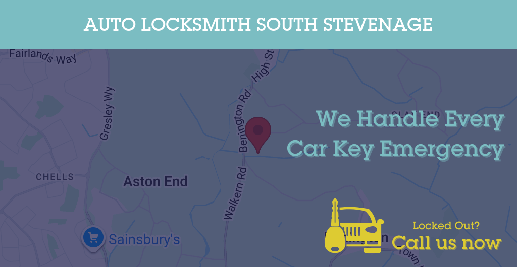 Auto Locksmith Services in South Stevenage - SG postcode
