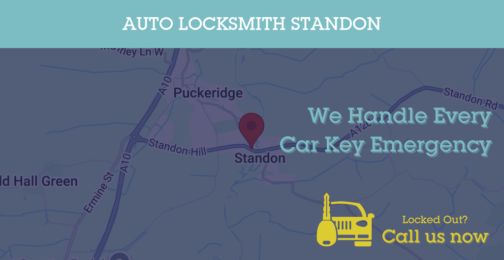 Auto Locksmith Services in Standon - SG postcode