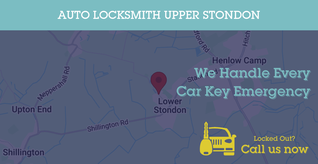 Auto Locksmith Services in Upper Stondon - SG postcode
