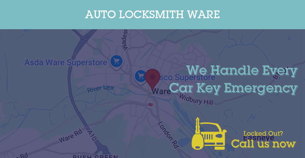 Auto Locksmith Services in Ware - SG postcode
