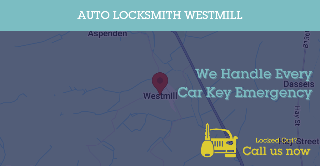 Auto Locksmith Services in Westmill - SG postcode