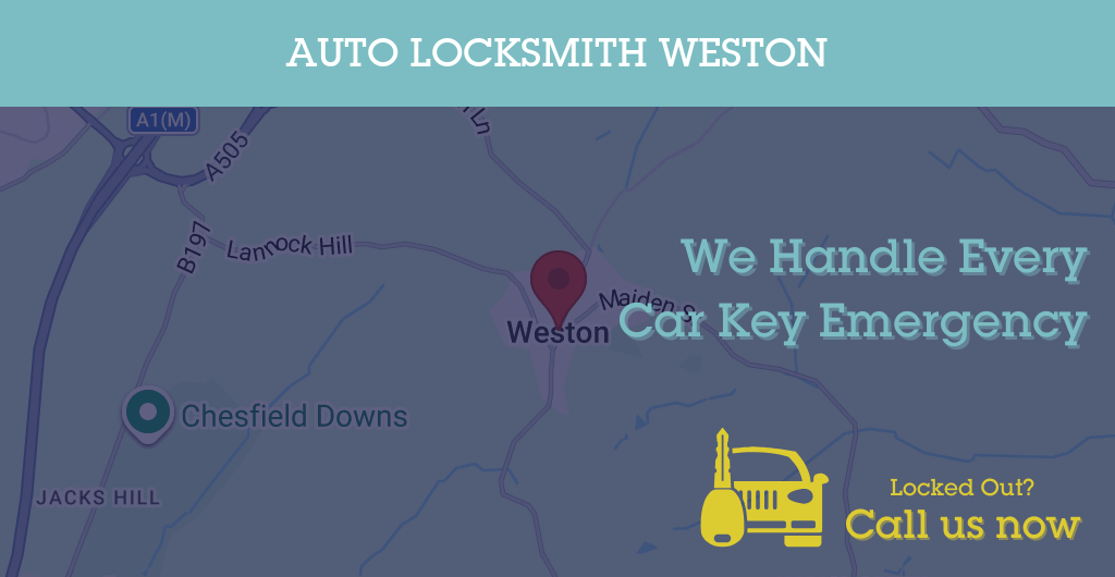 Auto Locksmith Services in Weston - SG postcode
