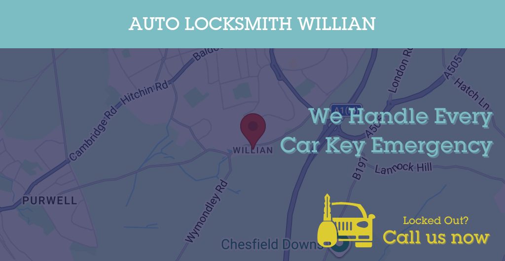 Auto Locksmith Services in Willian - SG postcode